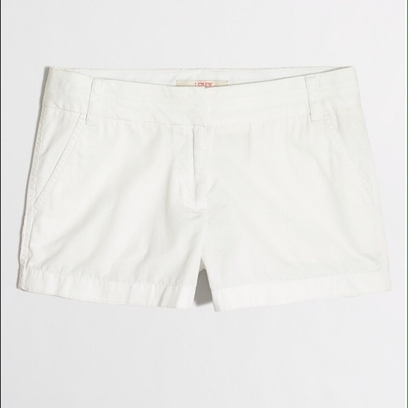 J. Crew Factory 3 inch chino shorts