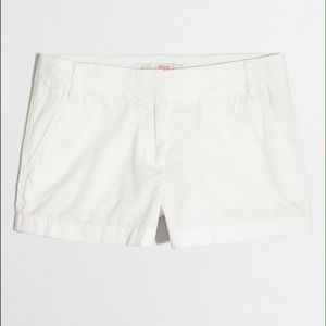 J. Crew Factory 3 inch chino shorts