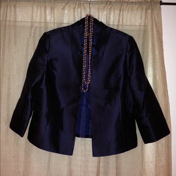 Tahari Dark Blue Blazer