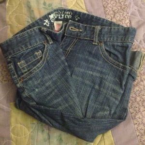 blue mossimo Capri pants