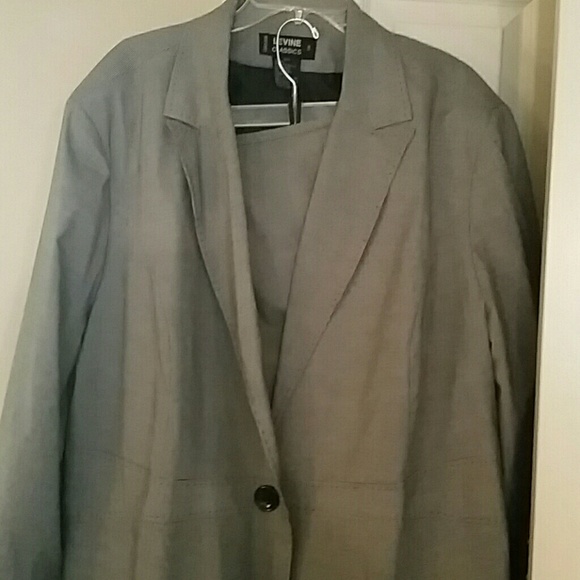 Black/white suit Blazer & skirt - Picture 1 of 2