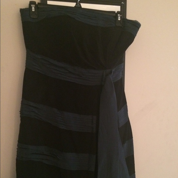 Blue/black cocktail dress - Picture 1 of 1