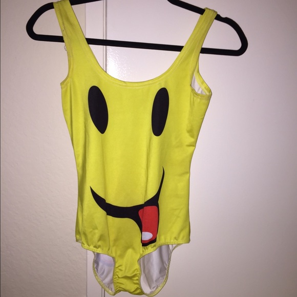 Smiley face leotard