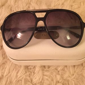 Chloe black sunglasses
