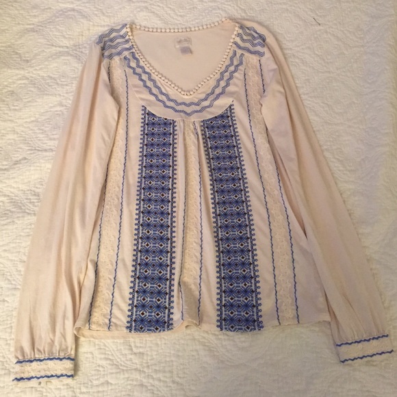 Flowy Lucky Brand Shirt