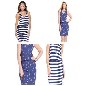 Jessica Simpson Stars and Stripes Reversible Dress