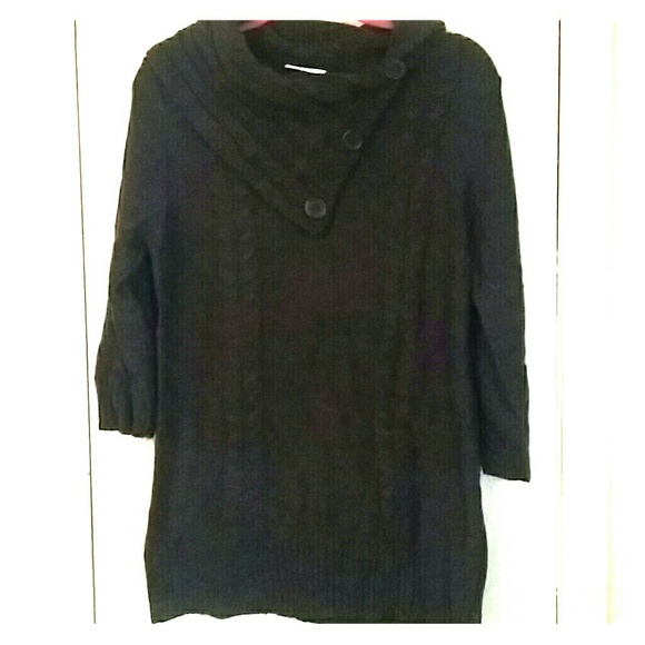 Oversize gray sweater