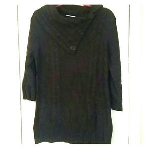 Oversize gray sweater