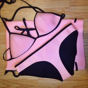 NEVER WORN Triangl Chloe - California Coral