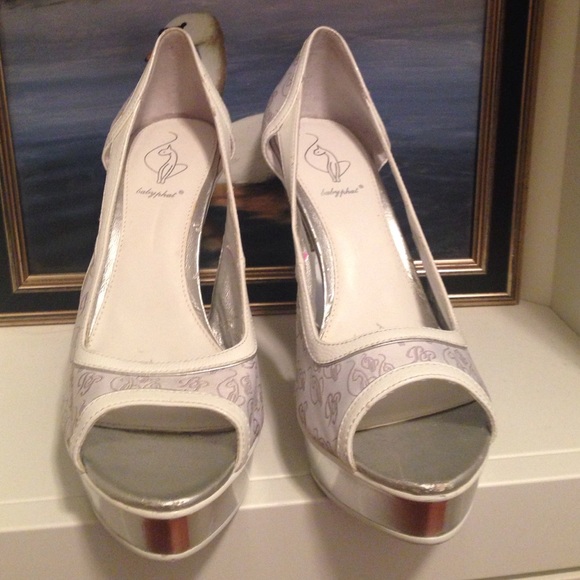 Brand new peep toe heels