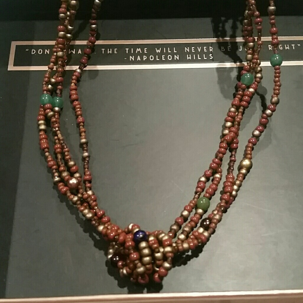 Multi strand necklace