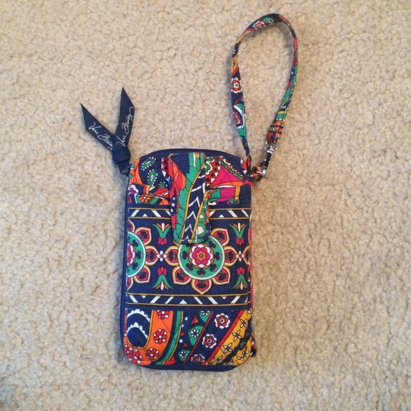 Vera Bradley wristlet with iPhone holder