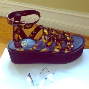 YRU platform sandals