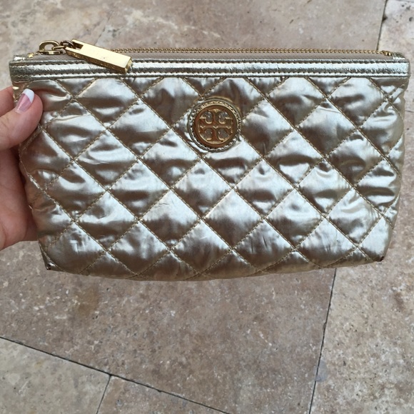 Tory Burch makeup bag