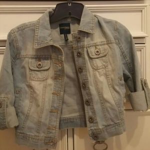 Light blue jean jacket