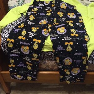 Tweety Bird sweat pants