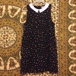 Flower pattern school girl dress!