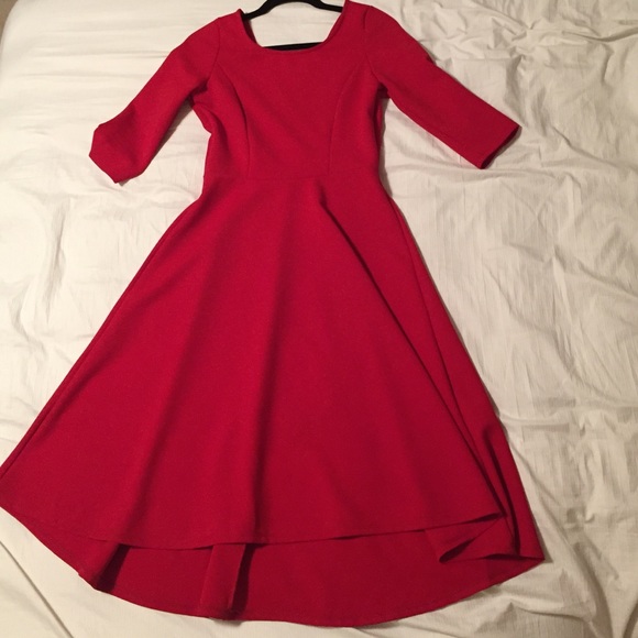 Red dress