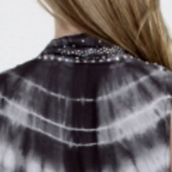 🌺HOST PICK 8.6🌺TIE DYE FRINGE LONGER VEST - Picture 4 of 4