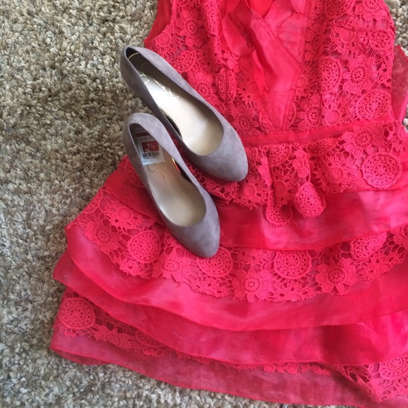 Jessica Simpson Suede High Heels