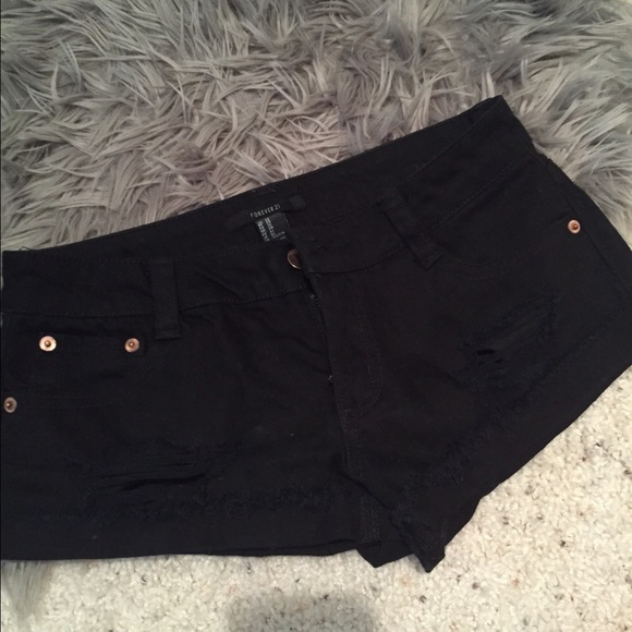 Black shorts