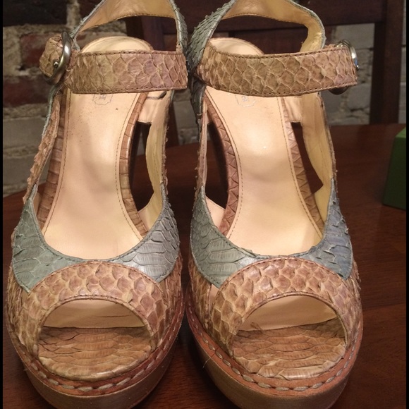Coach Tamara Python Heel