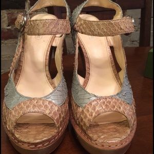 Coach Tamara Python Heel