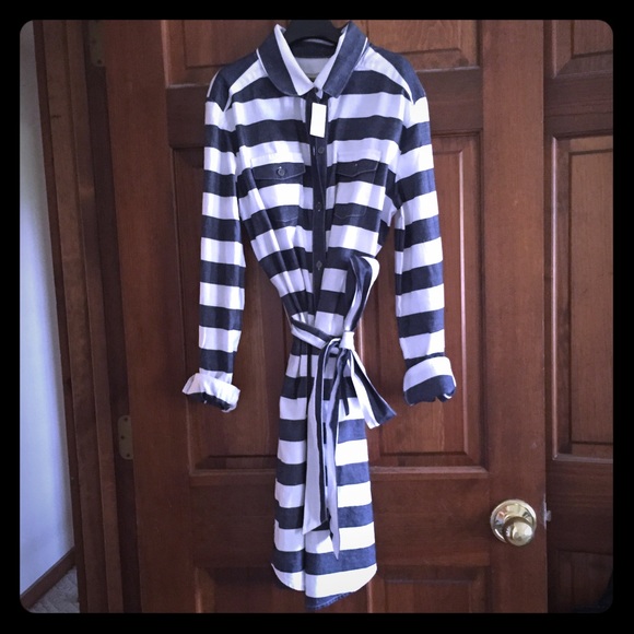 NWT banana republic shirt dress size 10