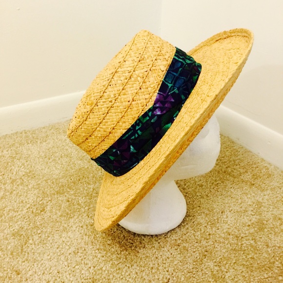 Genuine raffia hat