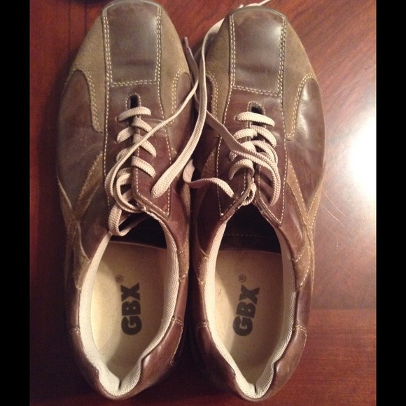 Brown leather GBX dress shoes