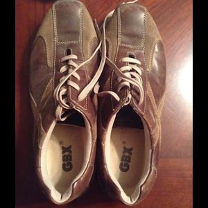 Brown leather GBX dress shoes