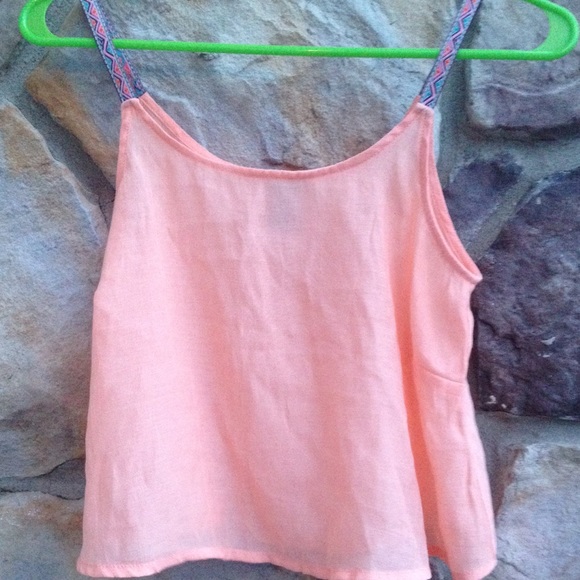 Charlotte Ruse sheer tank top(cropped)