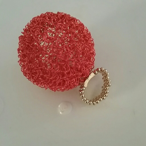 Orange Ball Ring