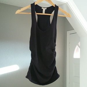 Form-Fitting black tank