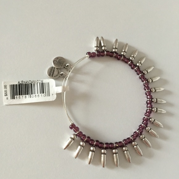Alex & Ani Bracelet/Plum. Price Firm. - Picture 2 of 4