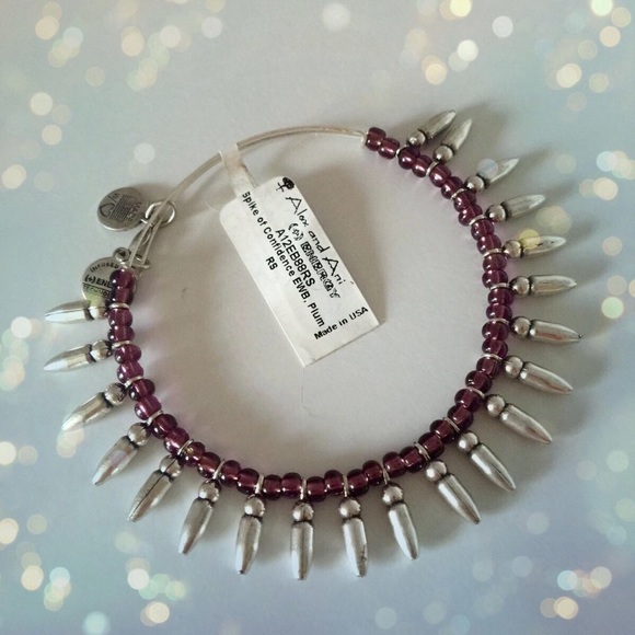 Alex & Ani Bracelet/Plum. Price Firm. - Picture 4 of 4