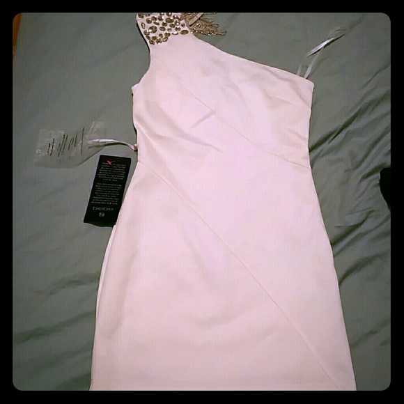White Bebe Dress