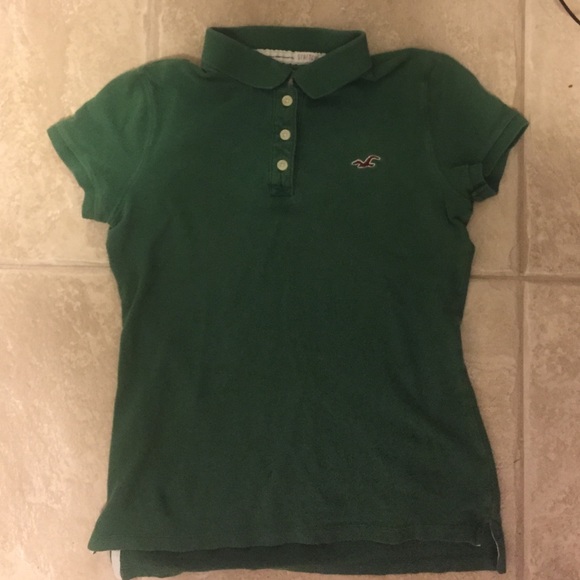❌❌sold ❌ ❌ Green hollister polo
