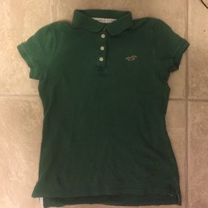 ❌❌sold ❌ ❌ Green hollister polo