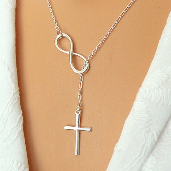 Jewelry - Infinity-cross necklace