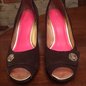 Lilly Pulitzer Resort Chic Wedge Suede