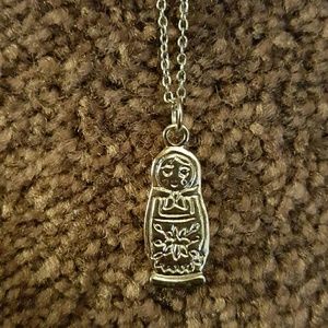 Babushka doll neckless