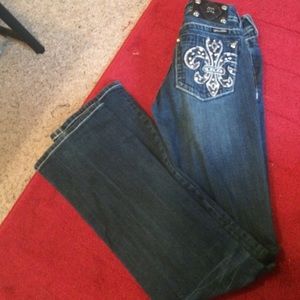 Miss me boot cut jeans