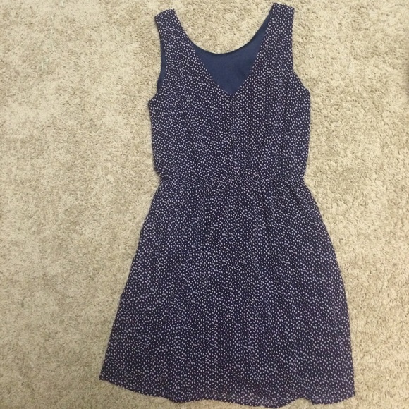 Navy blue and Pink Dress - Picture 1 of 2