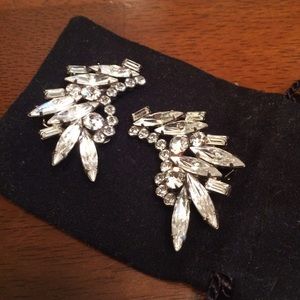Dannijo Clara Crystal Ear Cuffs