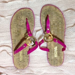 Michael Kors Pink Sandals