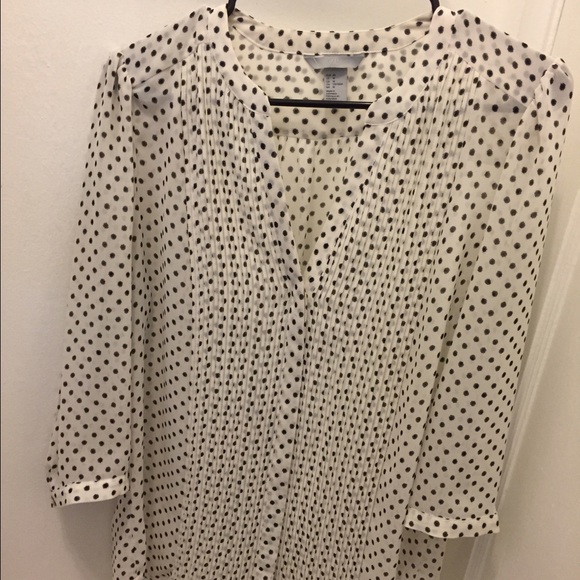 H&M Polka Dot Blouse