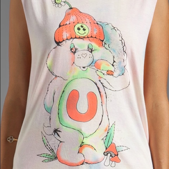 UNIF Don't Care Bear Tank - Picture 3 of 3
