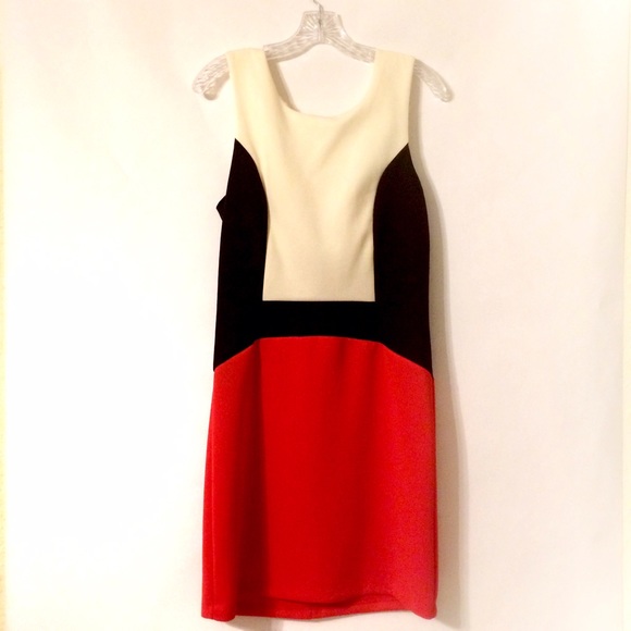 BISOU BISOU Colorblock Dress