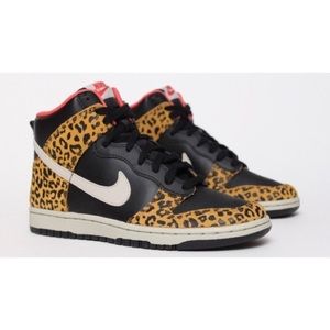 nike leopard print high tops